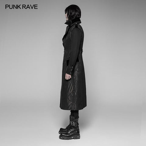 Mittelalterliche wunderschöne Jacquard Gothic Long Weste