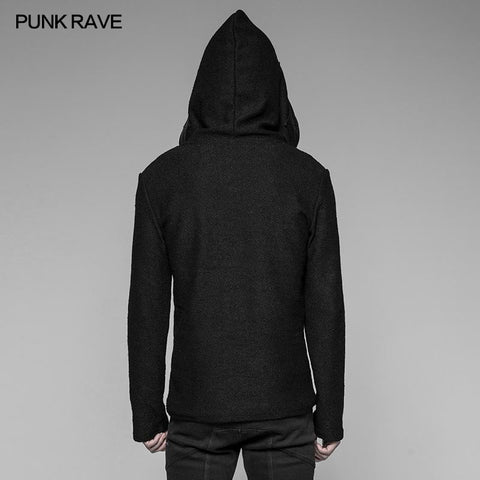 Dark Evil Dragon Pullover Mosaik Punk Hoodies für Männer