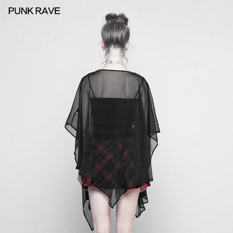 Täglicher Chiffon-Schal für Frauen mit schwarzer Sonnenbräune