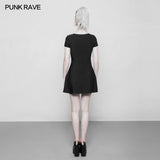Sexy Hollow Ein Pendel Slim Strick Gothic Kleid