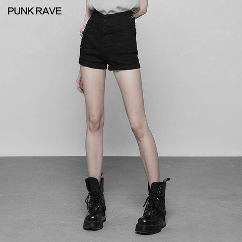Back Cross Hollow Denim Enge Shorts Hosen für Frauen
