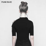 Punk trägerlos Imitieren Ice Silk T-Shirt