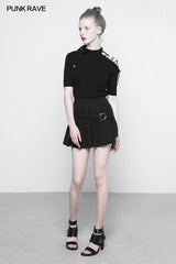 Punk trägerlos Imitieren Ice Silk T-Shirt
