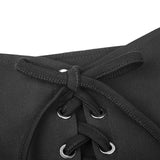 Punk Tie Rope Dickes Chiffon Design Kleid
