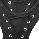 Punk Rave Corn Tie Rope Strickkleid