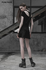 Punk Rave Corn Tie Rope Strickkleid