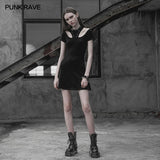 Punk Rave Corn Tie Rope Strickkleid