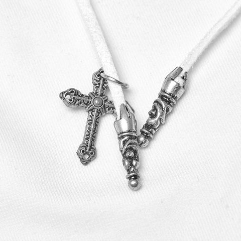 T Binden Sie das Seil trägerlose Langarm Bottoming Shirts