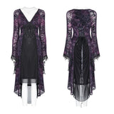 Klassisches mittellanges Kleid der gotischen Göttin