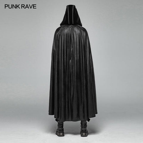 Gothic Mens Black Retro Mystic Umhang