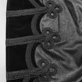 Gothic Mens Black Retro Mystic Umhang