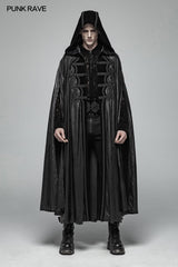 Gothic Mens Black Retro Mystic Umhang