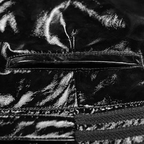 Punk Mens Glossy Lacklederhose