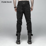 Punk Broken Hole Netzhose