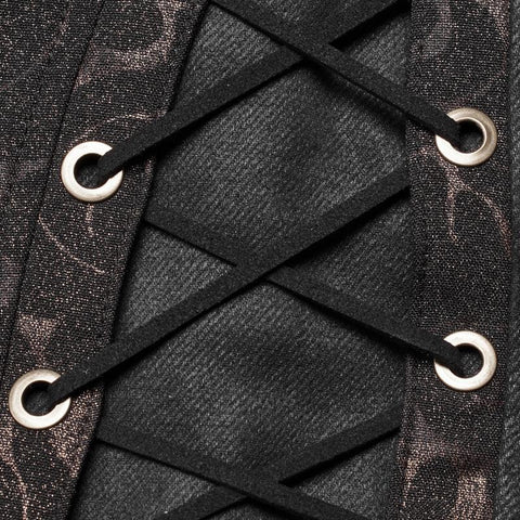Steampunk The Rope Long Zipper Weste