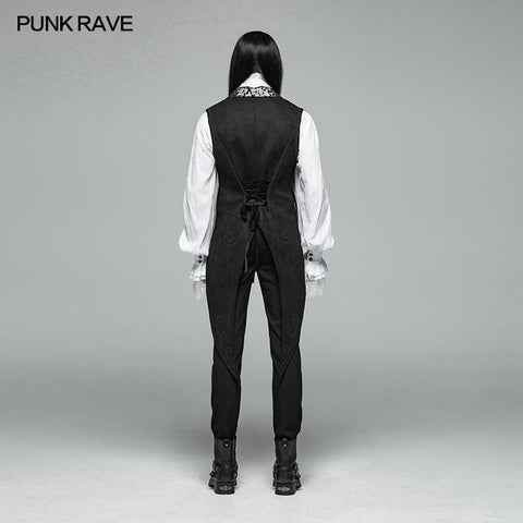 Gotische Schwalbenschwanzweste mit V-Ausschnitt