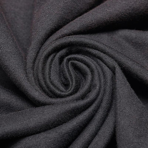 Steampunk Neckholder-schulterfreies Langarm-T-Shirt