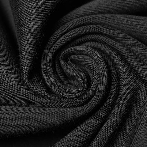 Gothic Womens Cross Halfter Neck Tägliches Kleid