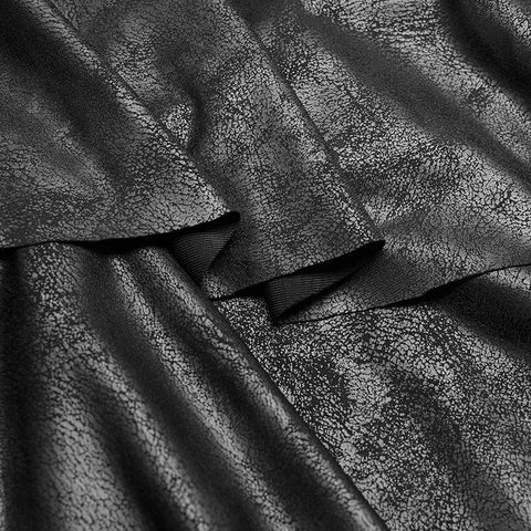 Punk High Waist Stretch Halber Rock