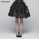 Wunderschöner Lolita Lace Tutu Half Rock