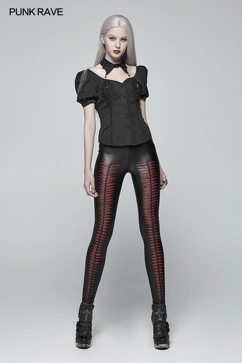 Gothic Blood Bubble Kurzarmhemd