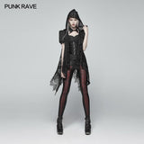 Gothic Daily Lightweight Translucent Lace Long Weste