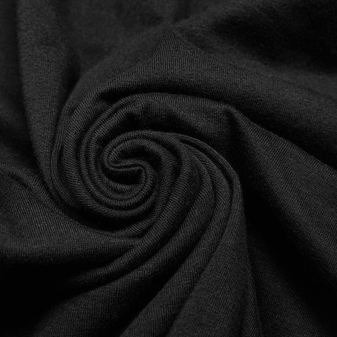 Dark Punk Hooded Thin Asymmetry Sweatshirt für Männer