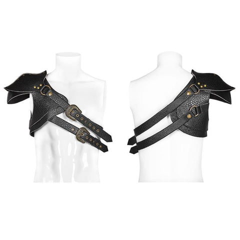 Steampunk Dicker dreidimensionaler Armor One Shoulder Strap