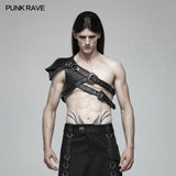 Steampunk Dicker dreidimensionaler Armor One Shoulder Strap
