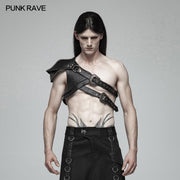 Steampunk Dicker dreidimensionaler Armor One Shoulder Strap