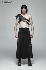 Steampunk Dicker dreidimensionaler Armor One Shoulder Strap