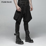 Steampunk Reithose Half Bloom Pants mit Kugeldekoration