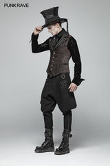 Steampunk Reithose Half Bloom Pants mit Kugeldekoration