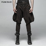 Steampunk Reithose Half Bloom Pants mit Kugeldekoration