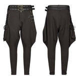 Steampunk Reithose Half Bloom Pants mit Kugeldekoration