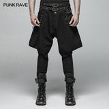 Steampunk Reithose Half Bloom Pants mit Kugeldekoration