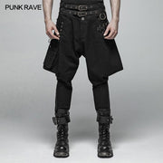 Steampunk Reithose Half Bloom Pants mit Kugeldekoration