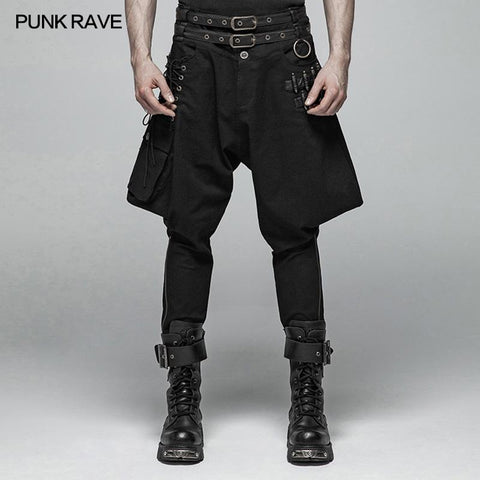 Steampunk Reithose Half Bloom Pants mit Kugeldekoration
