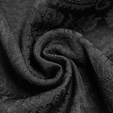 Wunderschöne Vintage Gothic Jacquard Weste mit V-Ausschnitt