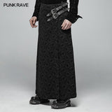 Gotische Vintage Persönlichkeit Split lange Röcke für Männer