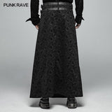 Gotische Vintage Persönlichkeit Split lange Röcke für Männer