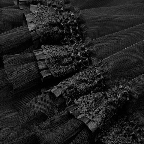 Lolita Short Tulle Tutu Halber Rock Für Frauen