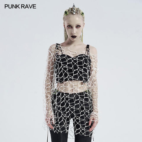 Punk täglich Big Mesh T-Shirt