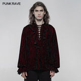 Gothic Shirt aus Samt