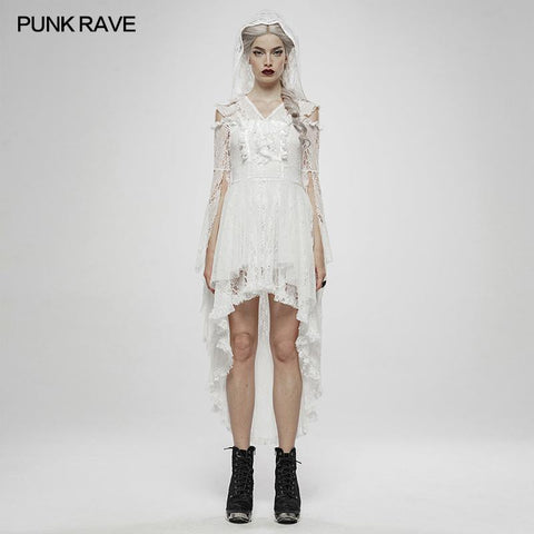 Wilderness Witch Lace Irregular Dress