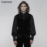 Exquisit bestickte Gothic Weste