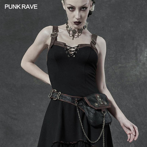 Steampunk Retro Hüfttasche
