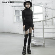 Angepasstes asymmetrisches Wickelkleid