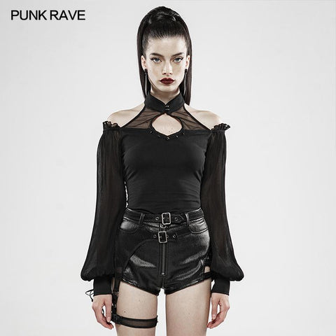 Gothic mysteriöse Seele Langarm T-Shirt