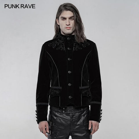 Exquisit bestickte Gothic Jacke